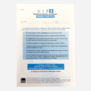 DIE 3 - Diagnóstico Integral del Estudio - Prueba Práctica