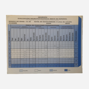 Evaluación psicológica breve en español