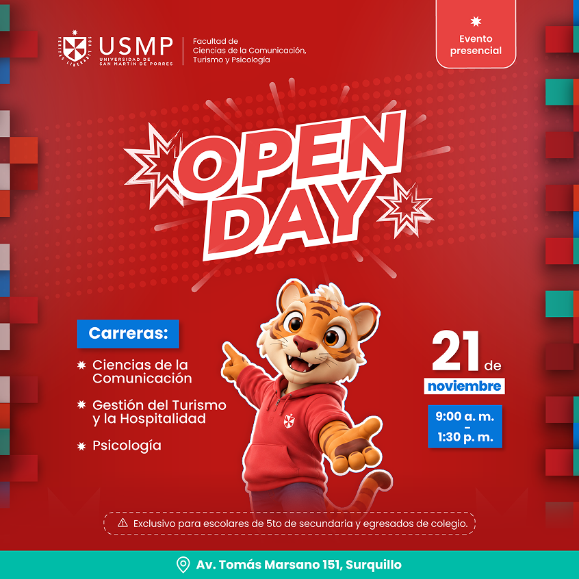 Open Day 21 de noviembre